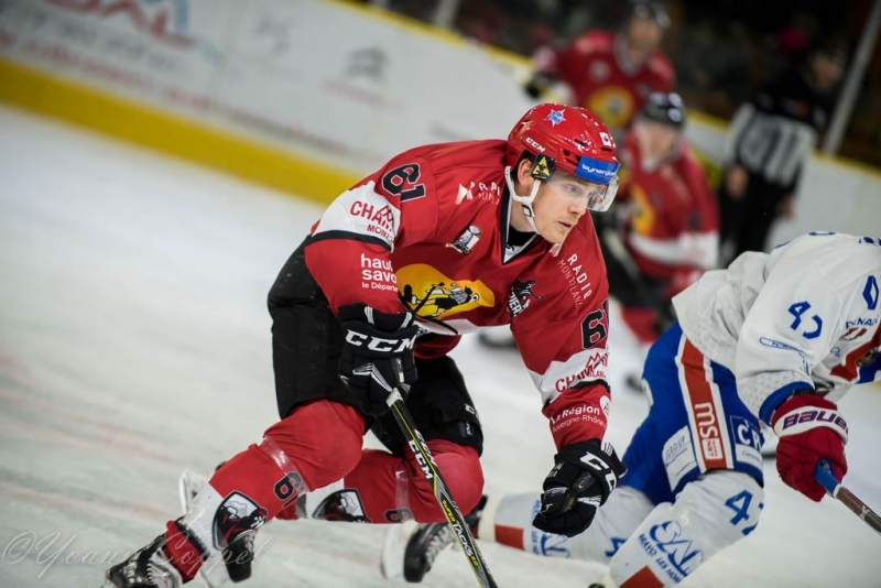 Photo hockey Ligue Magnus - Ligue Magnus : 25me journe : Chamonix  vs Lyon - Nouvel chec pour les Pionniers