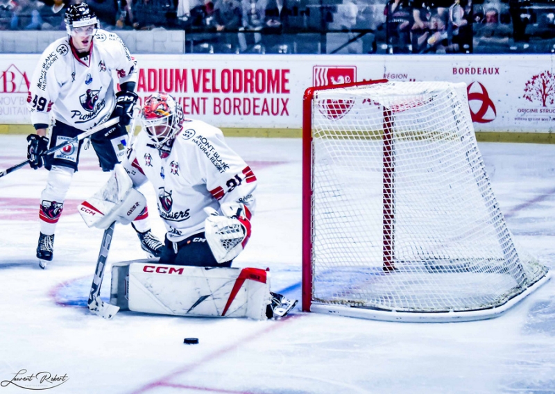 Photo hockey Ligue Magnus - Ligue Magnus : 25me journe : Nice vs Chamonix  - Les Aigles poussent pour les playoffs