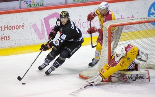 Photo hockey Ligue Magnus - Ligue Magnus : 26me journe : Amiens  vs Dijon  - Les Gothiques au bout du suspens