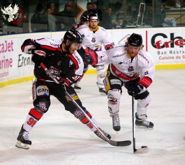 Photo hockey Ligue Magnus - Ligue Magnus : 26me journe : Bordeaux vs Nice - Nice fait coup double 