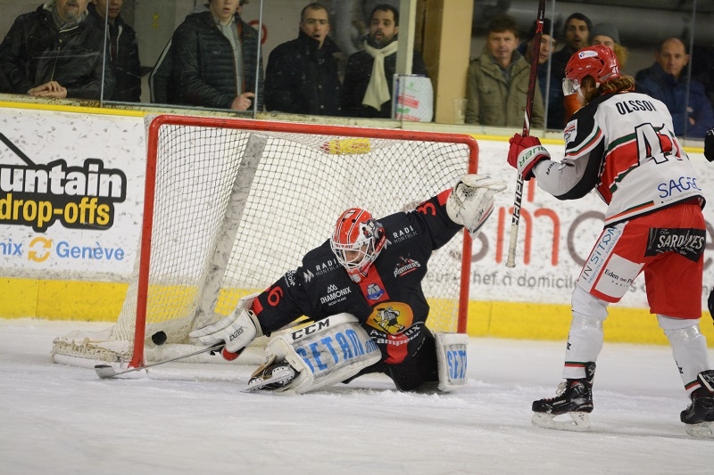 Photo hockey Ligue Magnus - Ligue Magnus : 26me journe : Chamonix  vs Anglet - Les Pionniers matrisent Anglet