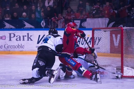 Photo hockey Ligue Magnus - Ligue Magnus : 27me journe : Grenoble  vs Gap  - Gap pas loin du come back gagnant