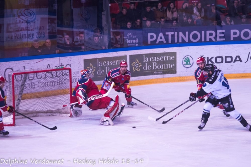 Photo hockey Ligue Magnus - Ligue Magnus : 27me journe : Grenoble  vs Gap  - Gap pas loin du come back gagnant