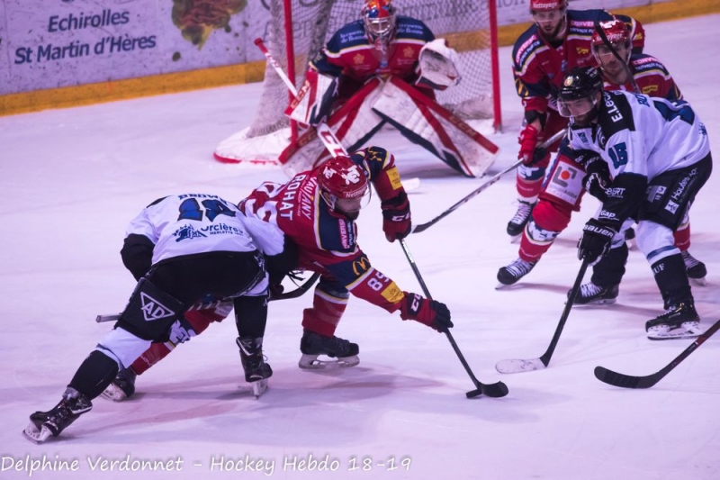 Photo hockey Ligue Magnus - Ligue Magnus : 27me journe : Grenoble  vs Gap  - Gap pas loin du come back gagnant