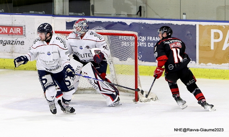 Photo hockey Ligue Magnus - Ligue Magnus : 27me journe : Nice vs Angers  - Rveil trop tardif 