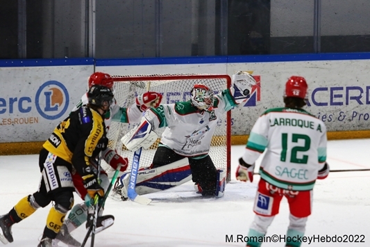 Photo hockey Ligue Magnus - Ligue Magnus : 27me journe : Rouen vs Anglet - LM : Rouen-Anglet, reportage photos
