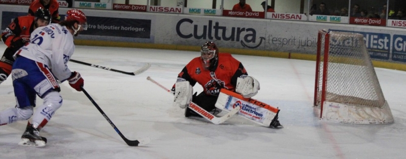 Photo hockey Ligue Magnus - Ligue Magnus : 28me journe : Epinal  vs Lyon - Hocevar est de retour !