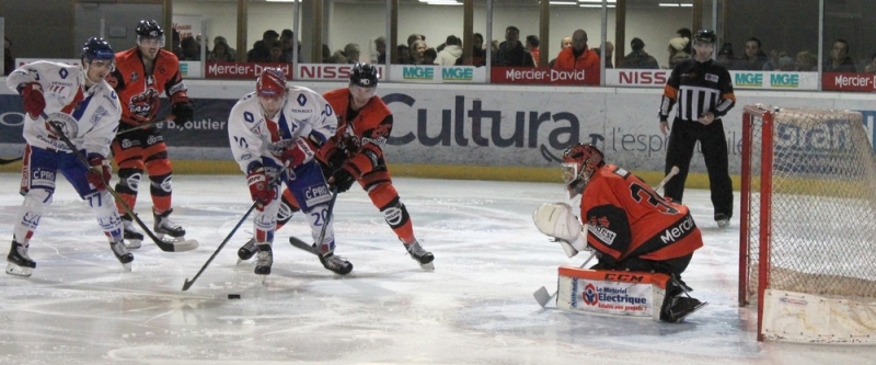 Photo hockey Ligue Magnus - Ligue Magnus : 28me journe : Epinal  vs Lyon - Hocevar est de retour !