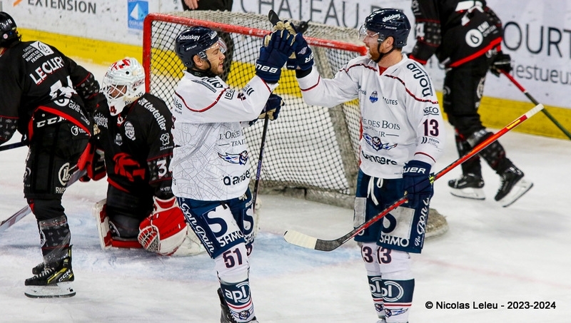 Photo hockey Ligue Magnus - Ligue Magnus : 29me journe : Amiens  vs Angers  - Angers s
