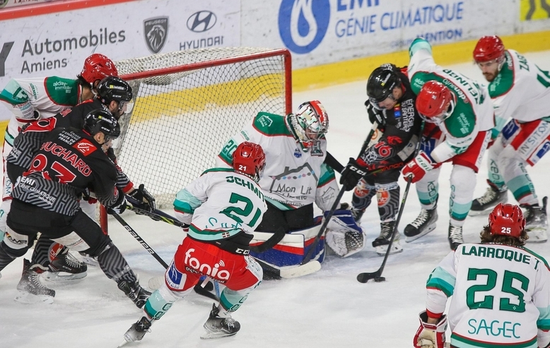 Photo hockey Ligue Magnus - Ligue Magnus : 29me journe : Amiens  vs Anglet - Amiens s