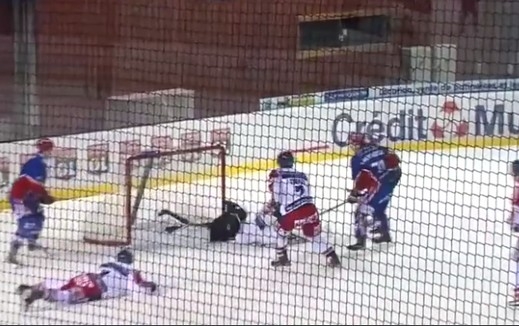 Photo hockey Ligue Magnus - Ligue Magnus : 29me journe : Lyon vs Mulhouse - Mulhouse pousse Lyon en prolongation.