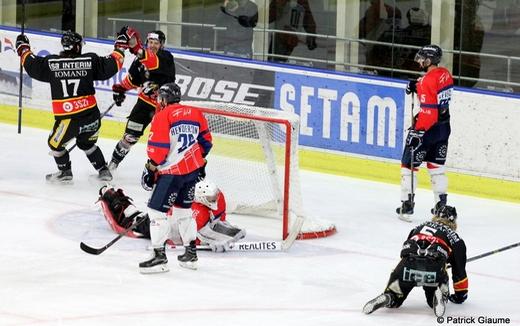 Photo hockey Ligue Magnus - Ligue Magnus : 29me journe : Nice vs Angers  - LM : Les Aigles surprennent les Ducs