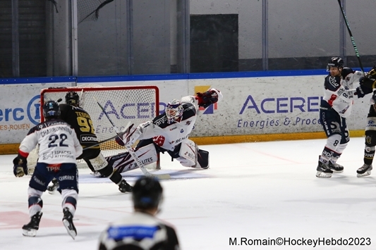 Photo hockey Ligue Magnus - Ligue Magnus : 29me journe : Rouen vs Angers  - LM : Rouen-Angers reportage photos