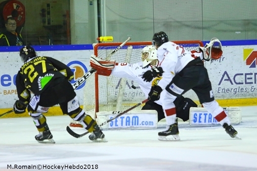 Photo hockey Ligue Magnus - Ligue Magnus : 29me journe : Rouen vs Chamonix  - LM : Rouen dans la douleur.