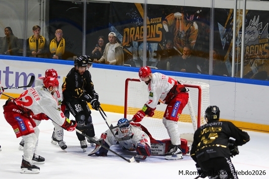 Photo hockey Ligue Magnus - Ligue Magnus : 2ème journée : Rouen vs Grenoble - Les dragons s’adjugent le classico. Photo hockey Ligue Magnus - Ligue Magnus : 2ème journée : Rouen vs Grenoble - Les dragons s’adjugent le classico.