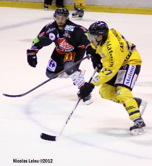 Photo hockey Ligue Magnus - Ligue Magnus : 2me journe  : Amiens  vs Rouen - Les Gothiques enfoncent les Dragons