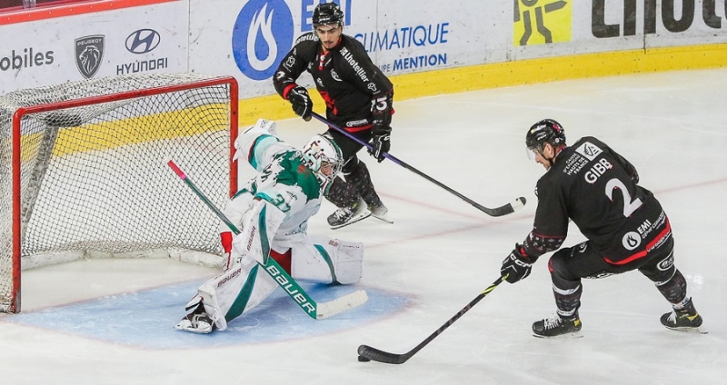 Photo hockey Ligue Magnus - Ligue Magnus : 2me journe : Amiens  vs Anglet - Amiens sur sa lance !