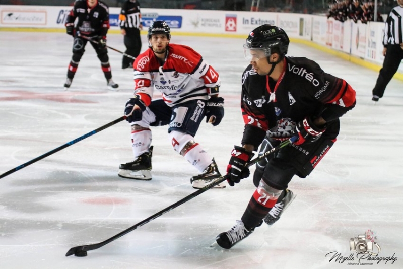 Photo hockey Ligue Magnus - Ligue Magnus : 2me journe : Bordeaux vs Angers  - 8 secondes cruelles !