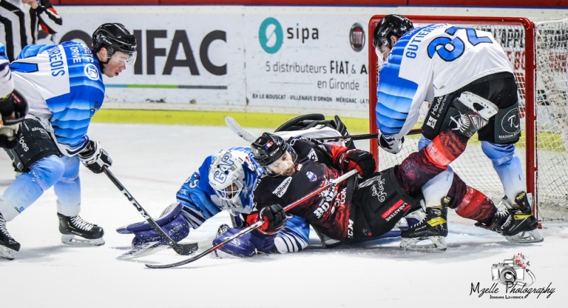 Photo hockey Ligue Magnus - Ligue Magnus : 2me journe : Bordeaux vs Gap  - Suspense jusqu