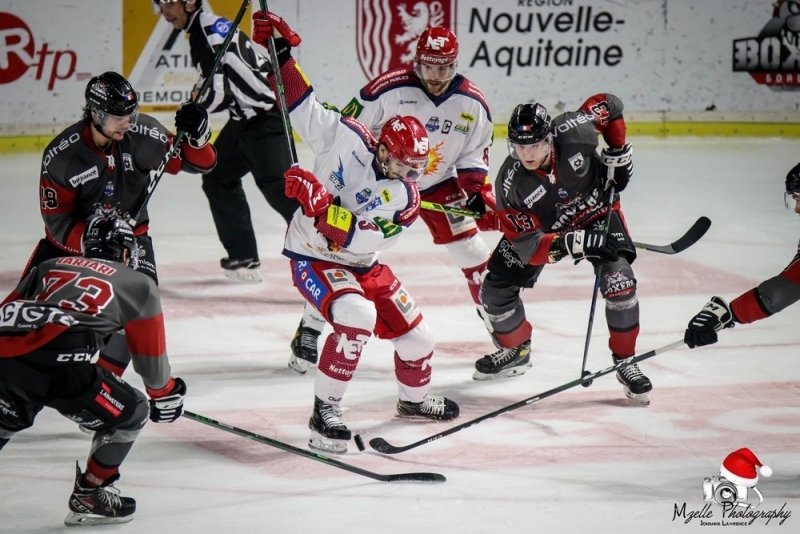 Photo hockey Ligue Magnus - Ligue Magnus : 2me journe : Bordeaux vs Grenoble  - La marche tait trop haute !