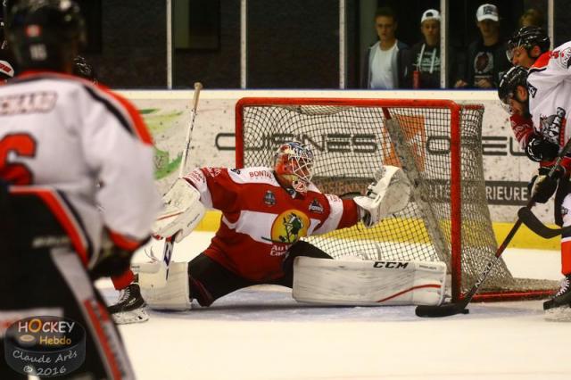 Photo hockey Ligue Magnus - Ligue Magnus : 2me journe : Chamonix / Morzine vs Bordeaux - Le Boxer termine difficilement son ascension
