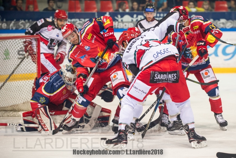 Photo hockey Ligue Magnus - Ligue Magnus : 2me journe : Grenoble  vs Anglet - LM : Grenoble domine Anglet