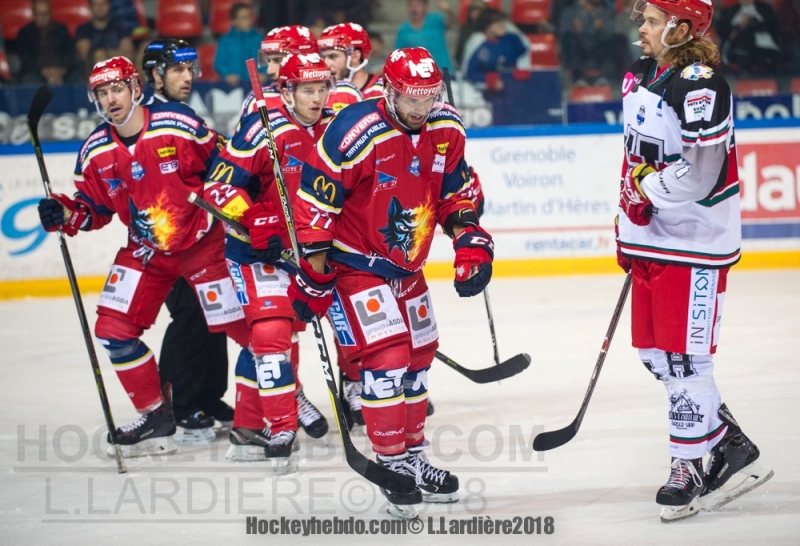 Photo hockey Ligue Magnus - Ligue Magnus : 2me journe : Grenoble  vs Anglet - LM : Grenoble domine Anglet