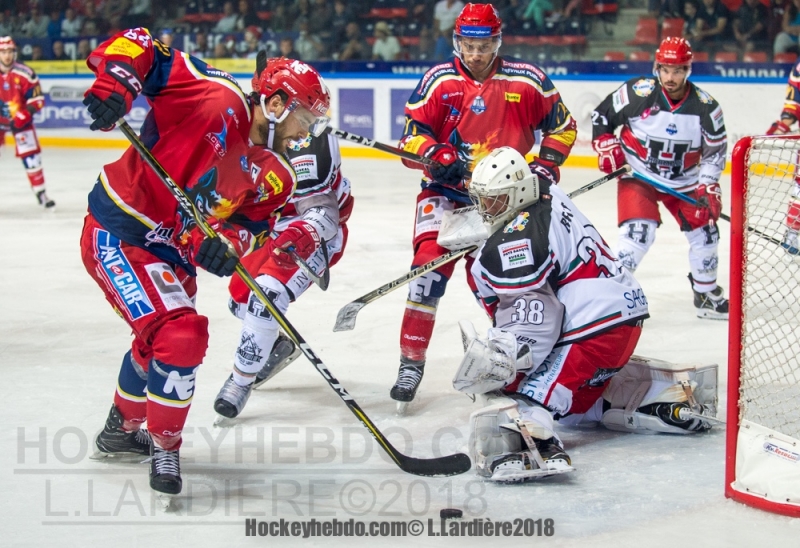 Photo hockey Ligue Magnus - Ligue Magnus : 2me journe : Grenoble  vs Anglet - LM : Grenoble domine Anglet