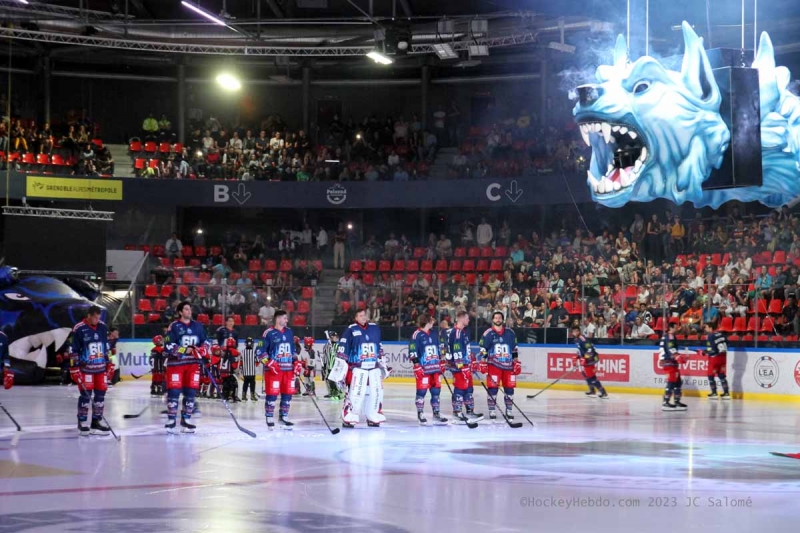 Photo hockey Ligue Magnus - Ligue Magnus : 2me journe : Grenoble  vs Nice - Grenoble se reprend  domicile ! 