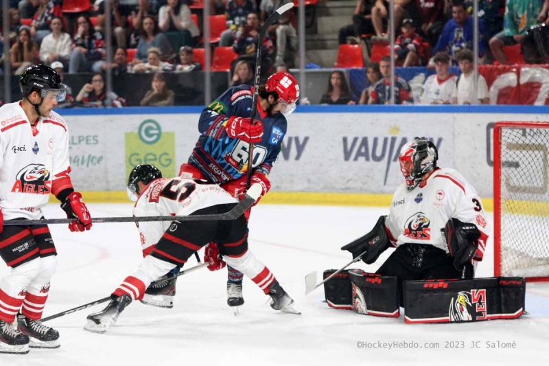Photo hockey Ligue Magnus - Ligue Magnus : 2me journe : Grenoble  vs Nice - Grenoble se reprend  domicile ! 