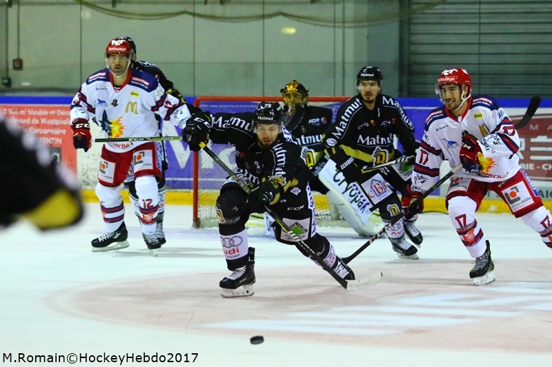 Photo hockey Ligue Magnus - Ligue Magnus : 2me journe : Rouen vs Grenoble  - Des rouennais efficaces