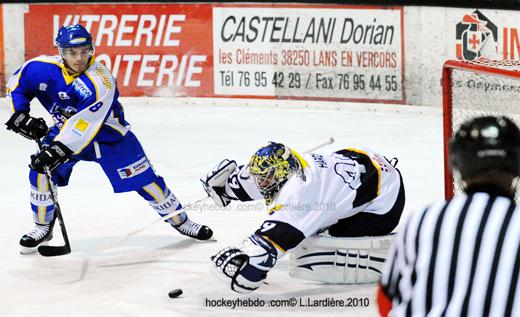 Photo hockey Ligue Magnus - Ligue Magnus : 2me journe : Villard-de-Lans vs Chamonix  - Les Ours poursuivent leur srie 