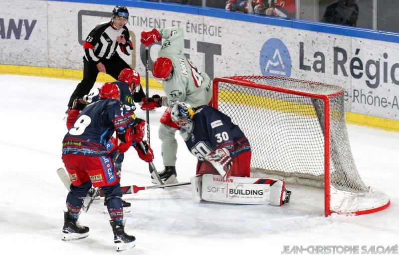 Photo hockey Ligue Magnus - Ligue Magnus : 30me journe : Grenoble  vs Cergy-Pontoise - Les BDL sont ils malades?