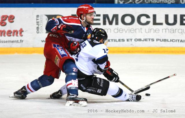 Photo hockey Ligue Magnus - Ligue Magnus : 30me journe : Grenoble  vs Gap  - LM : Gap repasse Grenoble