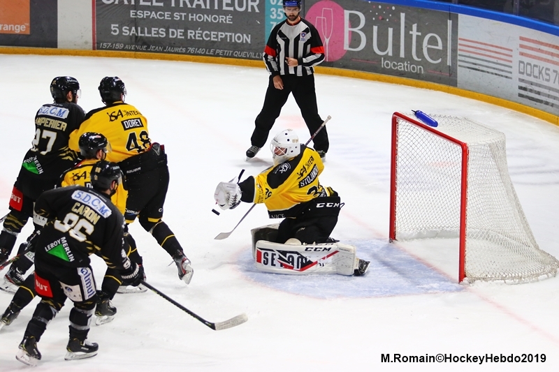 Photo hockey Ligue Magnus - Ligue Magnus : 30me journe : Rouen vs Nice - LM :Rouen commence bien la St Sylvestre