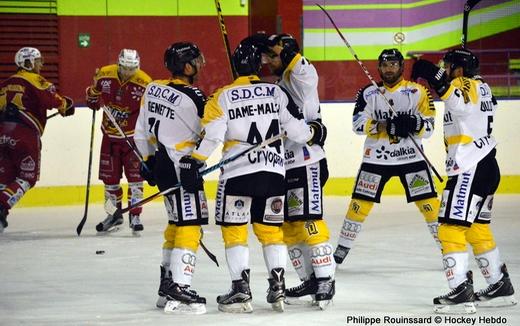 Photo hockey Ligue Magnus - Ligue Magnus : 31me journe : Dijon  vs Rouen - LM : Les Dragons reviennent de l