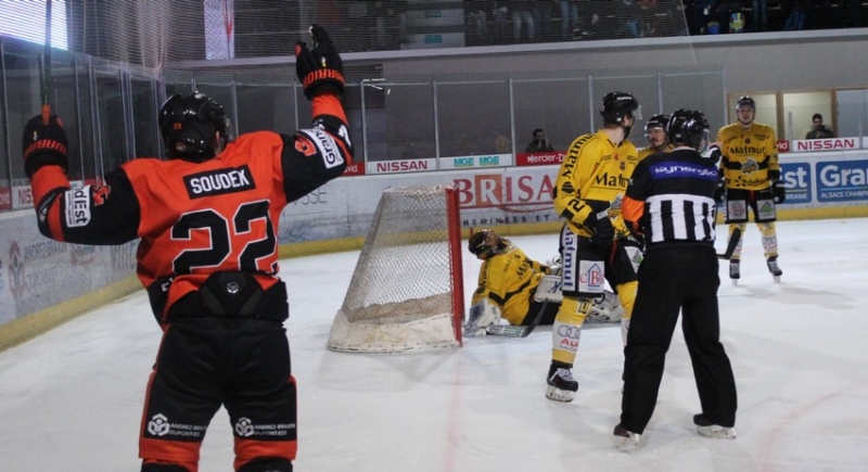 Photo hockey Ligue Magnus - Ligue Magnus : 31me journe : Epinal  vs Rouen - Les Dragons maudits  Poissompr
