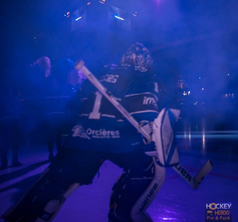 Photo hockey Ligue Magnus - Ligue Magnus : 31me journe : Gap  vs Amiens  - Lerg seul face  Amiens