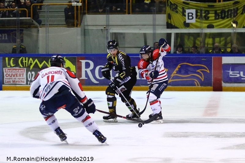 Photo hockey Ligue Magnus - Ligue Magnus : 31me journe : Rouen vs Angers  - Rouen dans le dur