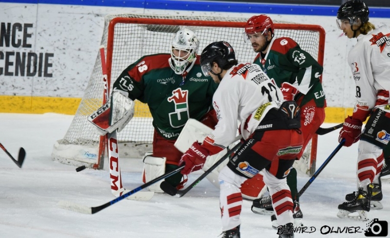 Photo hockey Ligue Magnus - Ligue Magnus : 32ème journée : Cergy-Pontoise vs Briançon  - Blanchissage au forceps à l’Aren’ice