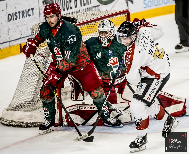 Photo hockey Ligue Magnus - Ligue Magnus : 32ème journée : Cergy-Pontoise vs Chamonix  - Victoire en overtime pour Cergy