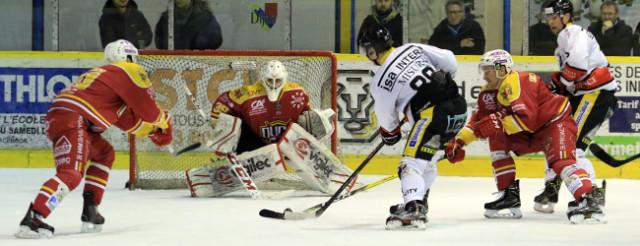 Photo hockey Ligue Magnus - Ligue Magnus : 32me journe : Dijon  vs Nice - LM : Les rouges tournent au vinaigre