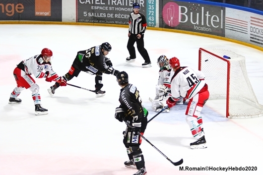 Photo hockey Ligue Magnus - Ligue Magnus : 32me journe : Rouen vs Anglet - Les Dragons au petit trot