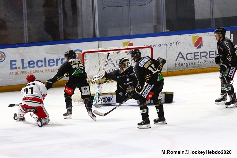 Photo hockey Ligue Magnus - Ligue Magnus : 32me journe : Rouen vs Anglet - Les Dragons au petit trot