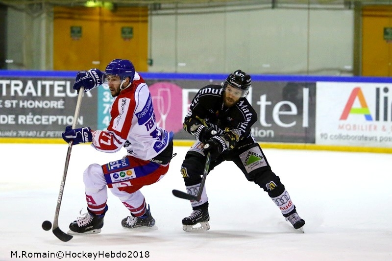 Photo hockey Ligue Magnus - Ligue Magnus : 32me journe : Rouen vs Mulhouse - Retour de flammes