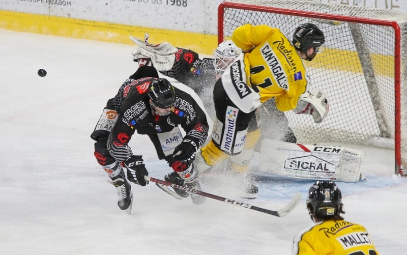 Photo hockey Ligue Magnus - Ligue Magnus : 33me journe : Amiens  vs Rouen - Rouen s