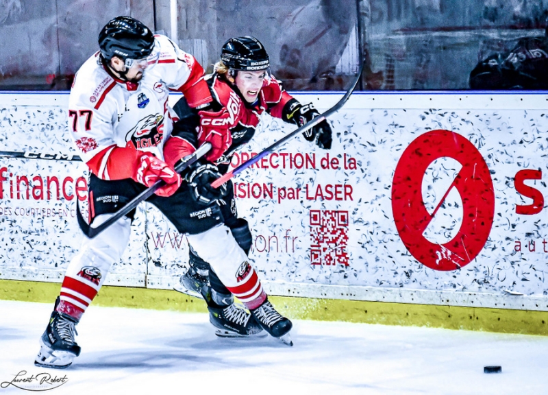 Photo hockey Ligue Magnus - Ligue Magnus : 33me journe : Bordeaux vs Nice - Les Boxers retrouvent le chemin de la victoire... avec classe !