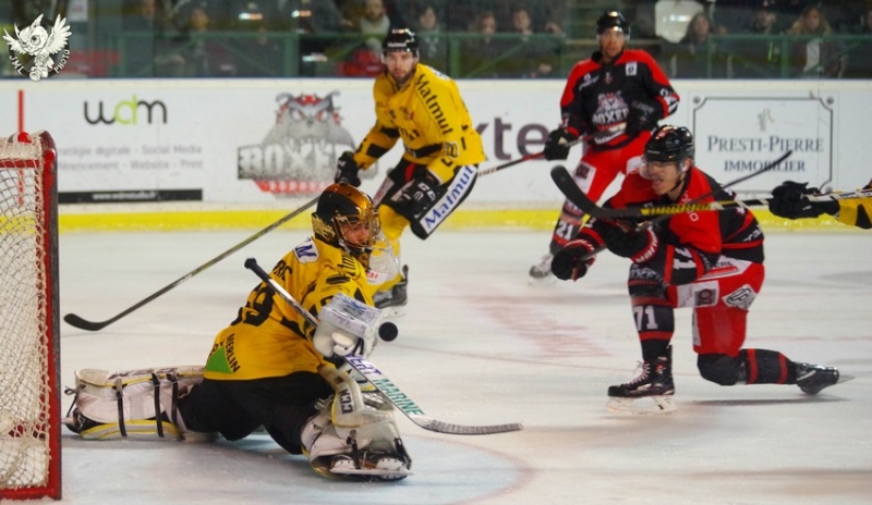 Photo hockey Ligue Magnus - Ligue Magnus : 33me journe : Bordeaux vs Rouen - Le cauchemar continue !