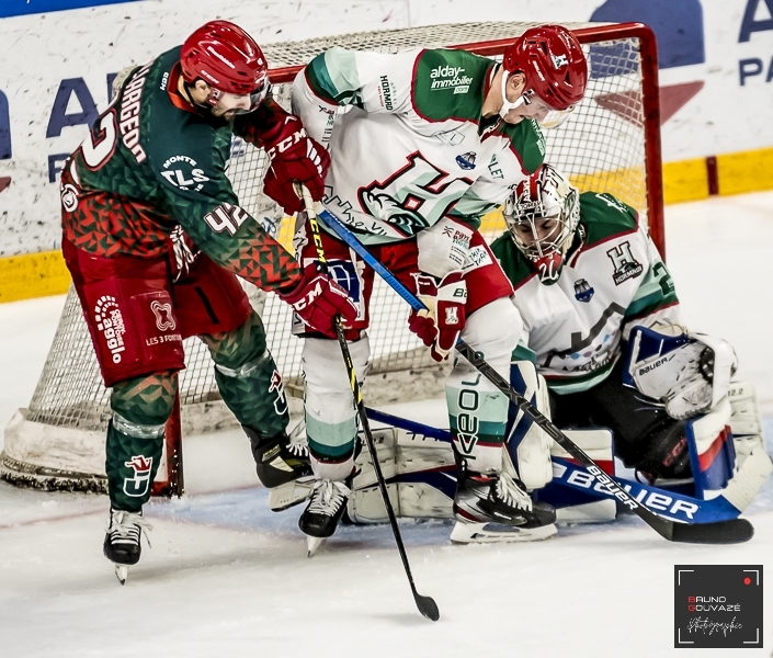 Photo hockey Ligue Magnus - Ligue Magnus : 33me journe : Cergy-Pontoise vs Anglet - Victoire difficile pour Cergy