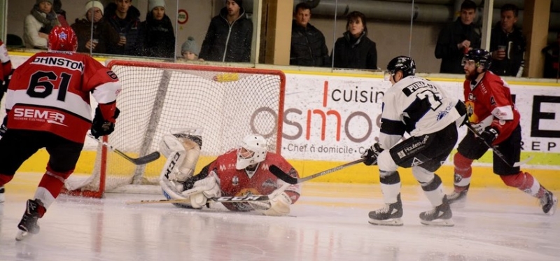 Photo hockey Ligue Magnus - Ligue Magnus : 33me journe : Chamonix  vs Gap  - Des Pionniers enfin rcompenss 